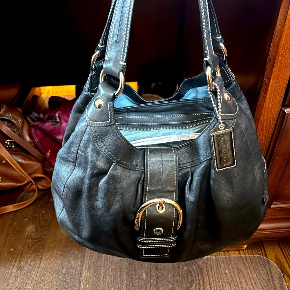 Vintage Coach Lynn Soho large Hobo Bag